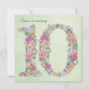 Search for girls 10th birthday invitations Tenth