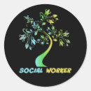 Search for workers stickers Social worker