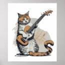 Search for musical cat posters Musician