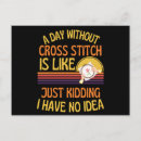 Search for stitching postcards Thread