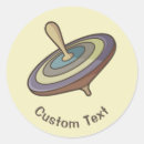 Search for spinning top stickers Vintage