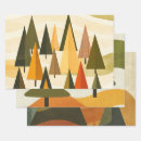 Search for retro style christmas wrapping paper Mid century