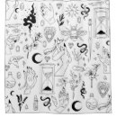 Search for crystals shower curtains Occult