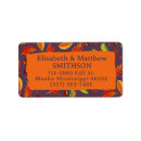 Search for berries return address labels Colourful