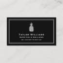 Search for pineapple business cards Chef