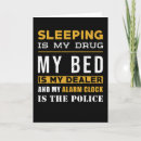 Search for sleep cards Tired