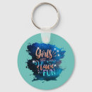 Search for have fun key rings Wanna