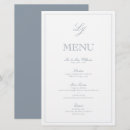 Search for blue menus Formal