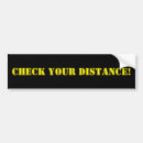Search for distance bumper stickers Driving
