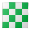 Search for green white pattern tiles Chequered