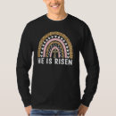 Search for he is risen tshirts Rainbow