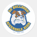 Search for go bulldogs stickers Riverdale