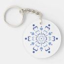 Search for snowy key rings Snowflake