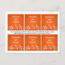 Search for favour postcards Orange