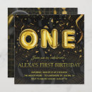 Search for gold confetti birthday invitations Luxury
