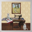Search for antique sewing machine posters Seamstress