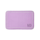 Search for lavender and white bath mats Pastel