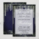 Search for navy blue diamond invitations Sparkle