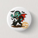Search for cartoon vampire badges Halloween