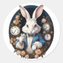 Search for alice in wonderland white rabbit stickers Mad