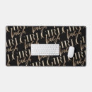 Search for foil mousepads Faux gold foil