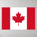 Search for canada flags posters Red