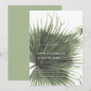 Search for tropical greenery wedding invitations Leaves