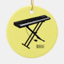 Search for keyboard christmas tree decorations Piano