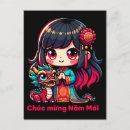 Search for vietnamese new year postcards Dragon
