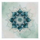 Search for blue mandala posters Yoga