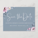 Search for blue floral save the dates Elegant