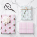 Search for pink gingerbread wrapping paper Christmas tree
