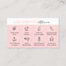 Search for instruction business cards Makeup
