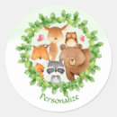 Search for cute woodland creatures stickers Raccoon