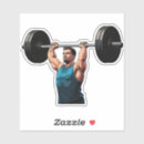 Search for bodybuilders stickers For him