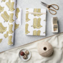 Search for cowboy boot wrapping paper Western