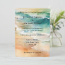 Search for turquoise beach wedding invitations Chic