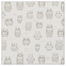 Search for owl pattern fabric Design