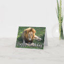 Search for lion birthday cards Celebration