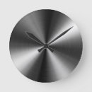 Search for stainless steel clocks Shiny