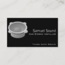 Search for car audio business cards Sound