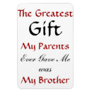 Search for brother magnets Parents