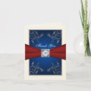 Search for blue and red thank you cards Floral