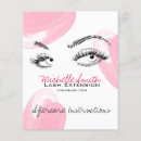 Search for lashes flyers Pink