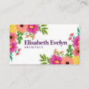 Search for colorful business cards Flowers