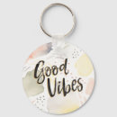 Search for good vibes key rings Inspirational