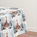 Search for 1950s tablecloths Red