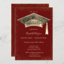 Search for red tassel graduation invitations High school graduation