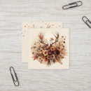 Search for antlers business cards Deer antler