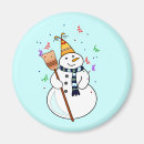 Search for snowman magnets Xmas